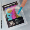 Kép 6/7 - Easy Press On Nail Tip Square 2022 - 100 db Tip