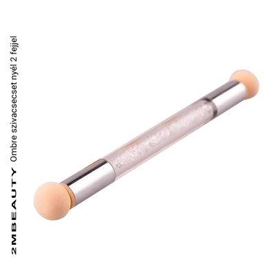 Ombre szivacsecset nyél 2 fejjel