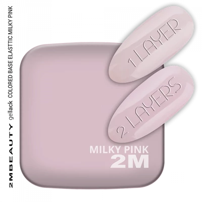 Gel Lack - Colored Base Elastic CBE04 Milky Pink Gel Lack - Colored Base Elastic CBE04 Milky Pink