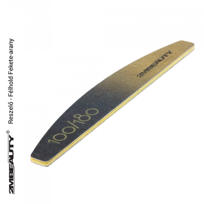 Reszelő - Félhold fekete-arany