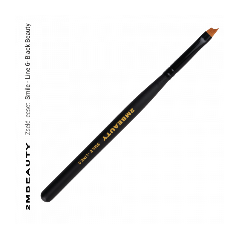 Zselé ecset - Smile - Line 6 (Black Beauty)