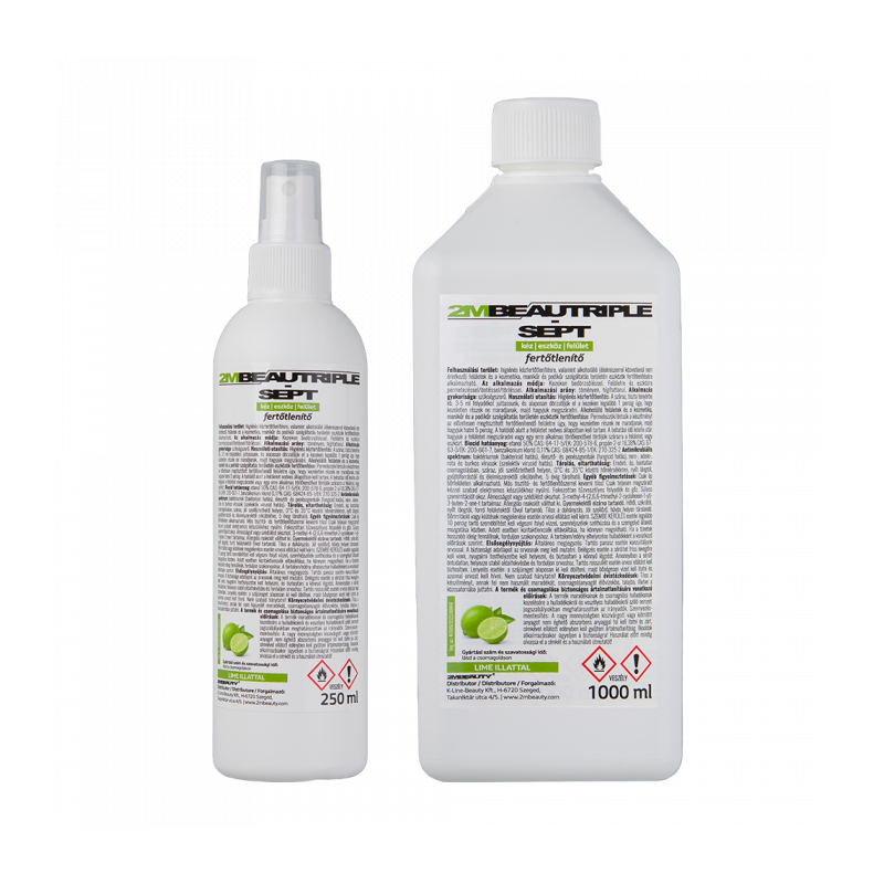 2MBeautriple-Sept - 3in1 Fertőtlenítő - Vadmálna 1000ml utántöltő