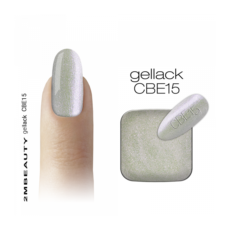 Gel Lack - Clear Base Elastic Shimmer CBE15