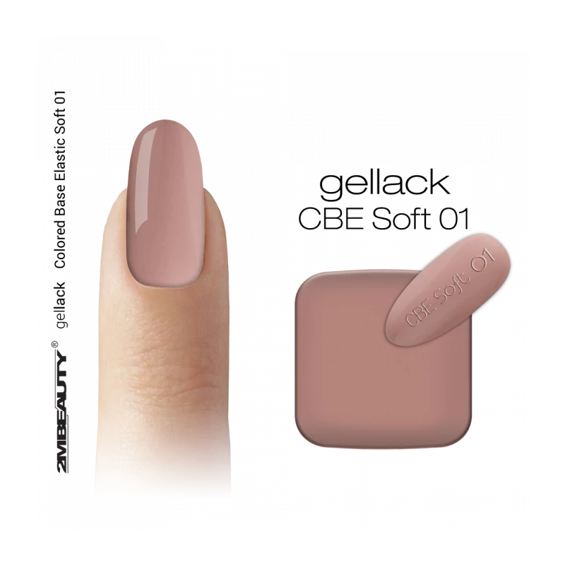 Gel Lack - Colored Base Elastic Soft CBE01 