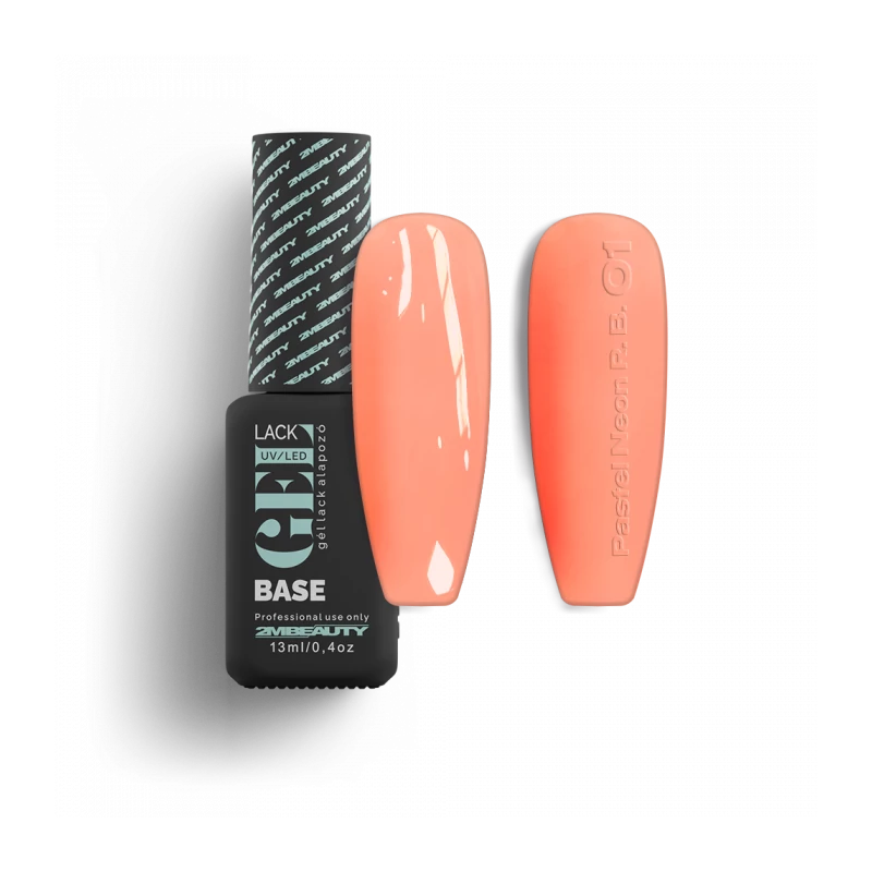 Gel Lack - Pastel-Neon Rubber Base 01