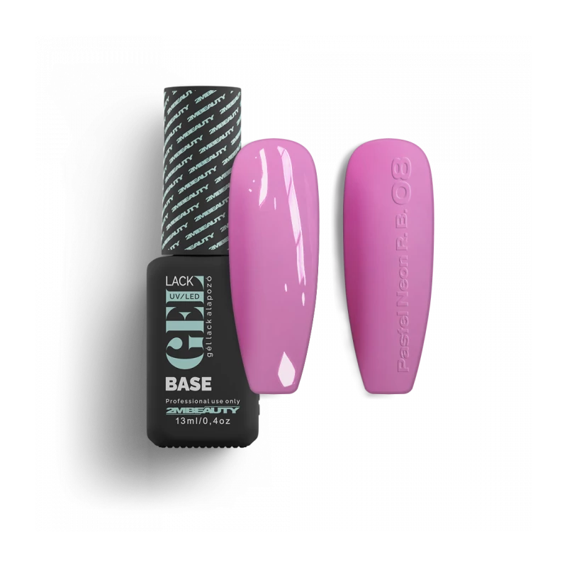 Gel Lack - Pastel-Neon Rubber Base 08