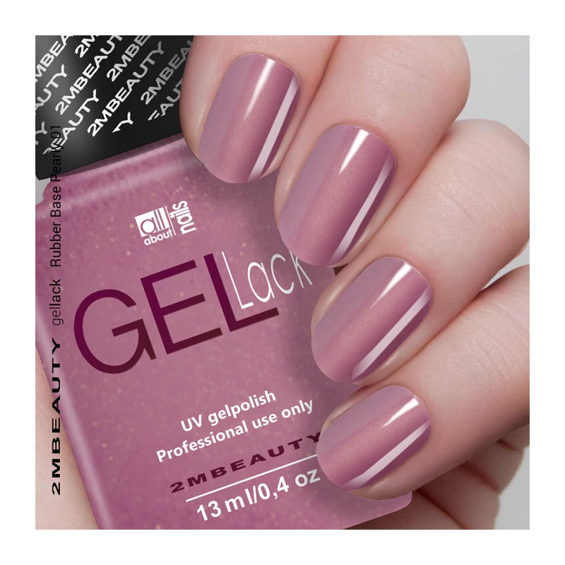 Gel Lack - Rubber Base Pearly 01