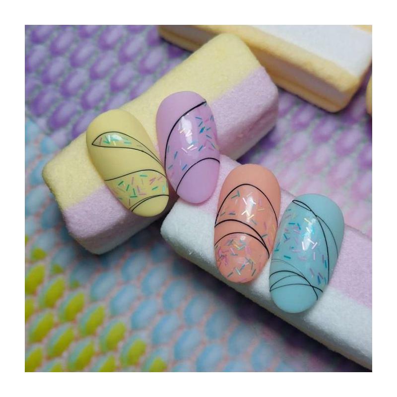 Pastel Candy Top Coat