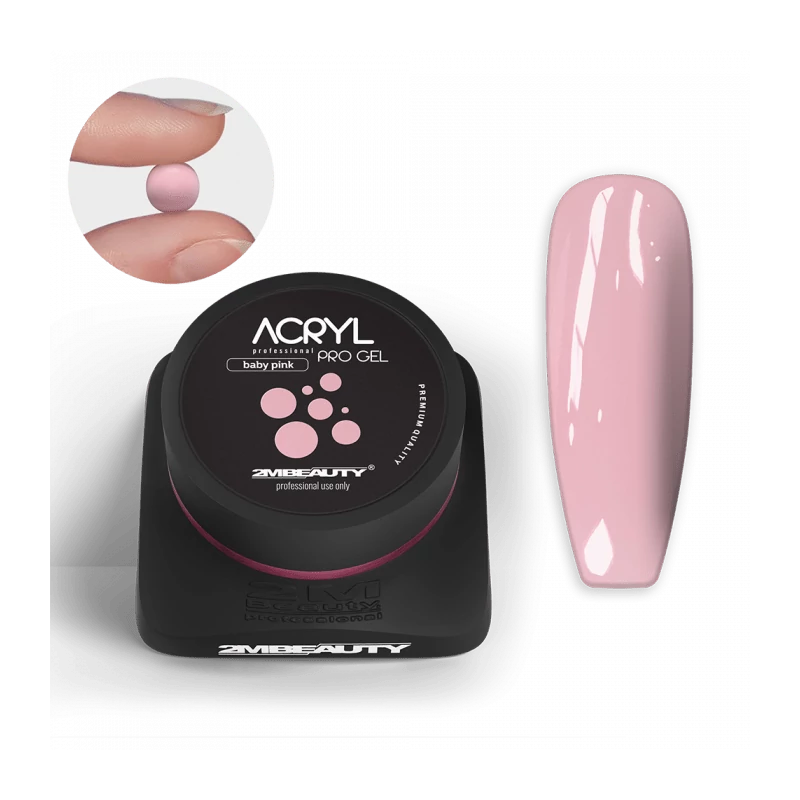 Acryl Pro Gel Baby Pink - Tégelyes