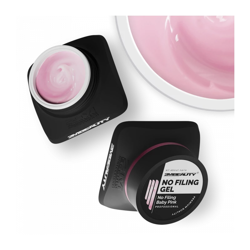 No Filing - Baby Pink Reszelésmentes Zselé 30g