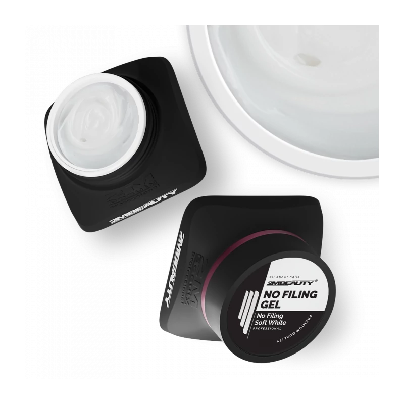 No Filing - Soft White Reszelésmentes Zselé 30g