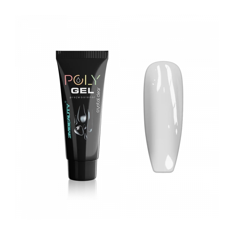 Polygel - Crystal Clear - Kristálytiszta Építőzselé