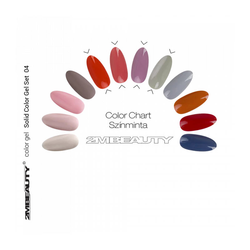 Solid Color Gel Set 04